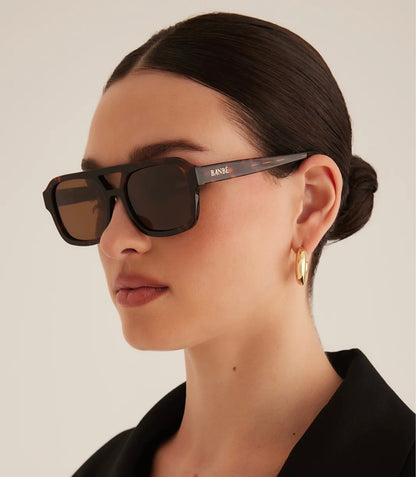 THE DEL RAY BANBE SUNGLASSES HAVANA TORT CHOCOLATE