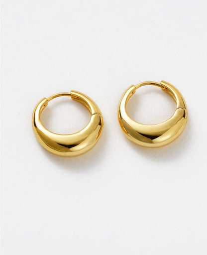 CLEO HOOP MEDIUM GOLD