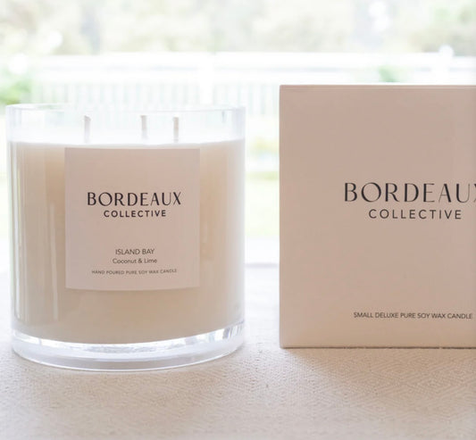 ISLAND BAY - Coconut & Lime Deluxe Candle Small