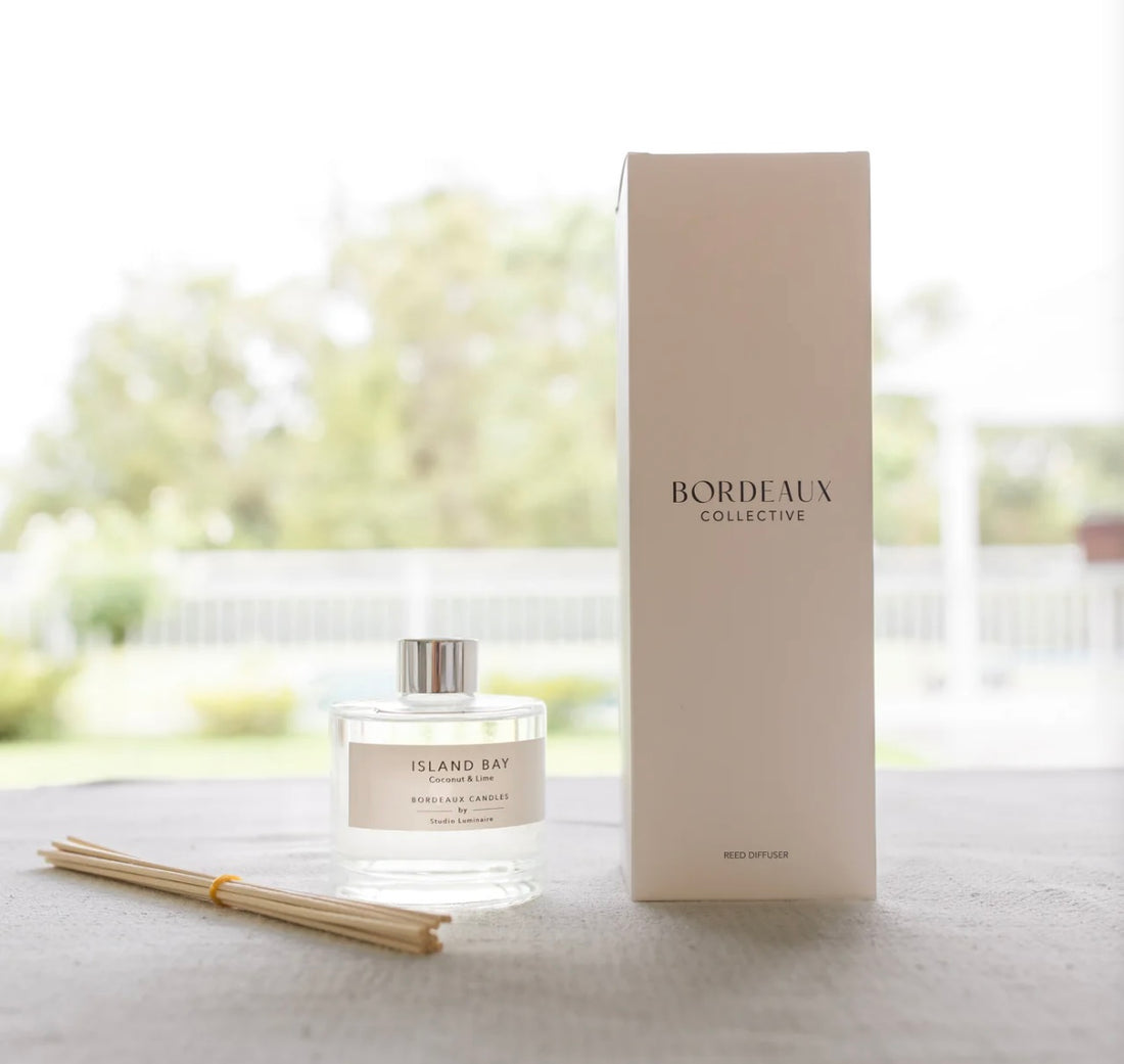 REED DIFFUSER - ISLAND BAY - Coconut &amp; Lime
