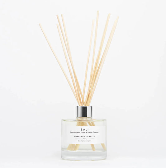 REED DIFFUSER - BALI - Lemongrass, Lime & Sweet Orange