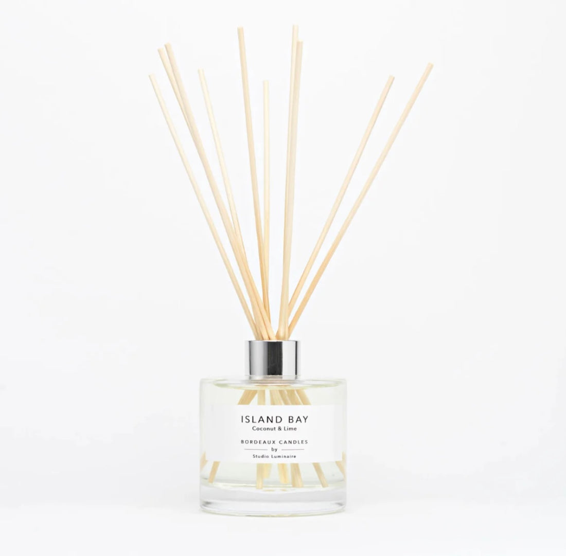 REED DIFFUSER - ISLAND BAY - Coconut &amp; Lime