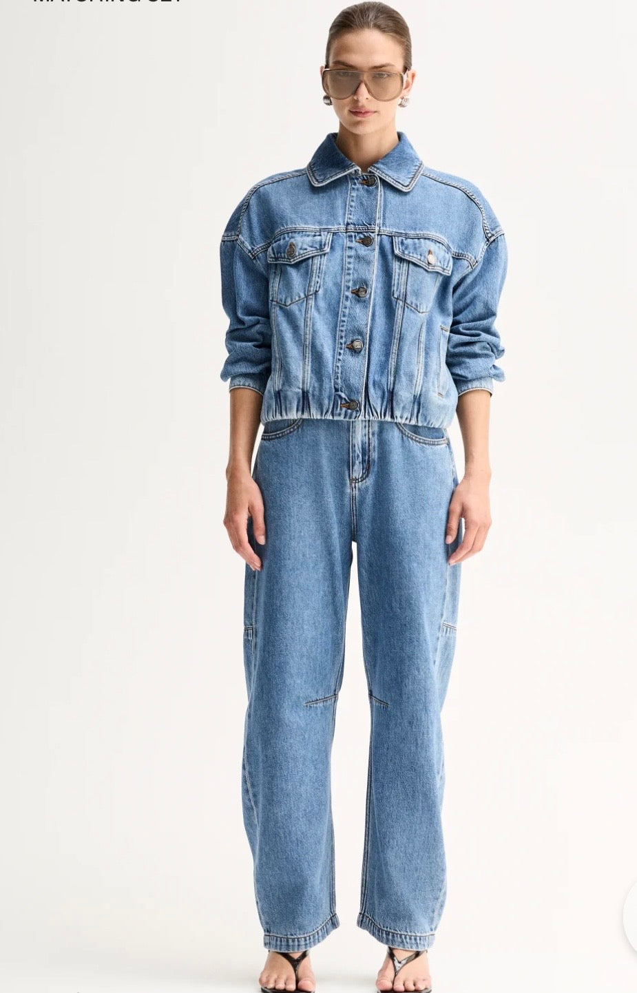 MAYFIELD DENIM JACKET TRINITY BLUE