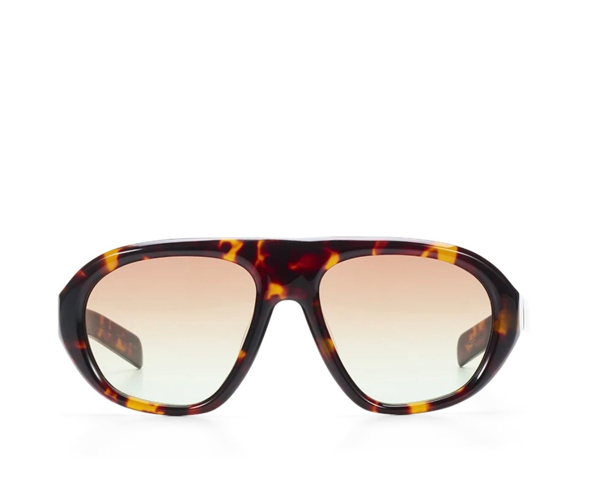 THE SHERRY SUNGLASSES HAVANA TORT AMBER FADE
