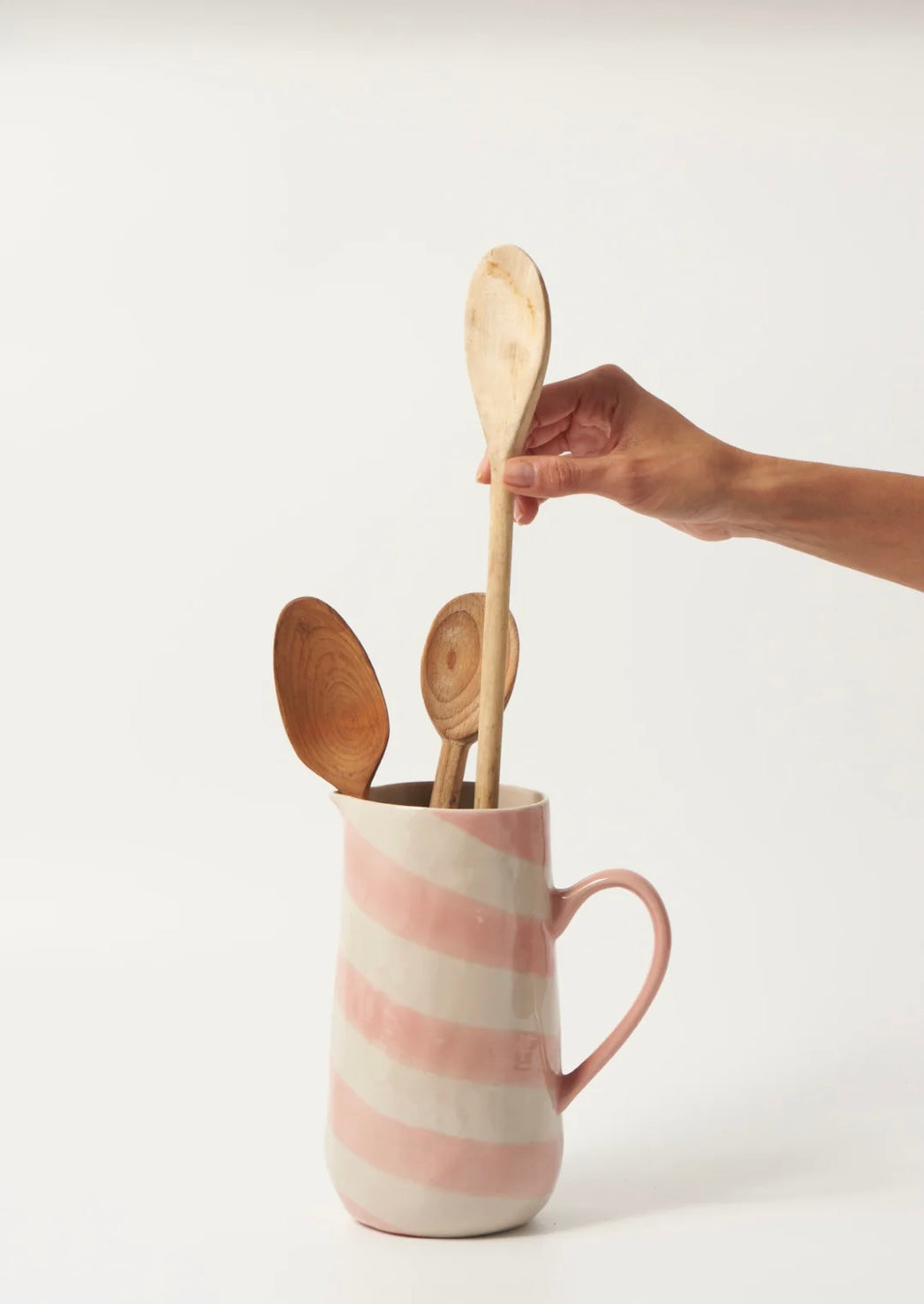 CABANA STRIPE JUG - Pink