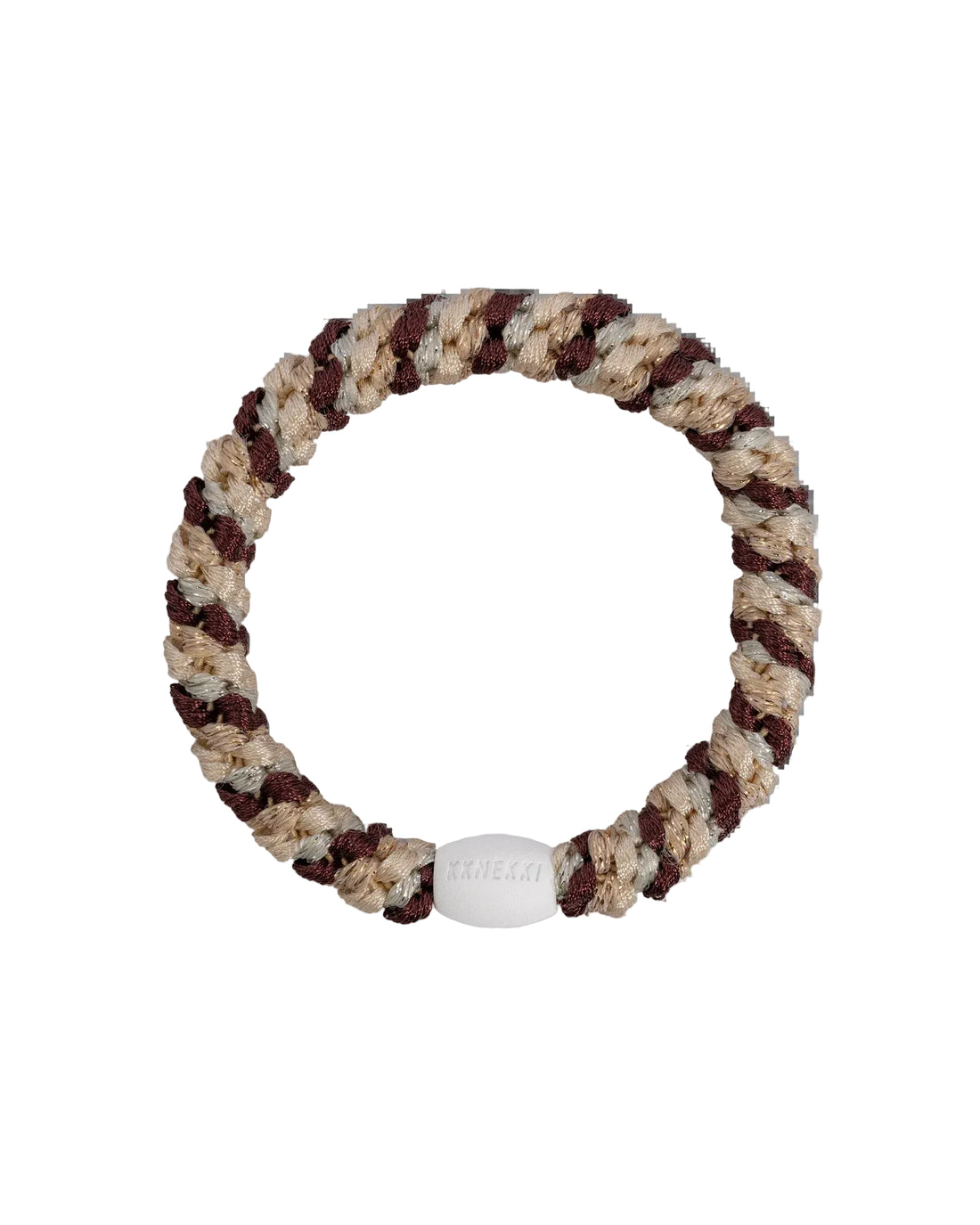 KNEKKI HAIR TIES - MIX WHEAT DARK RUST GLITTER