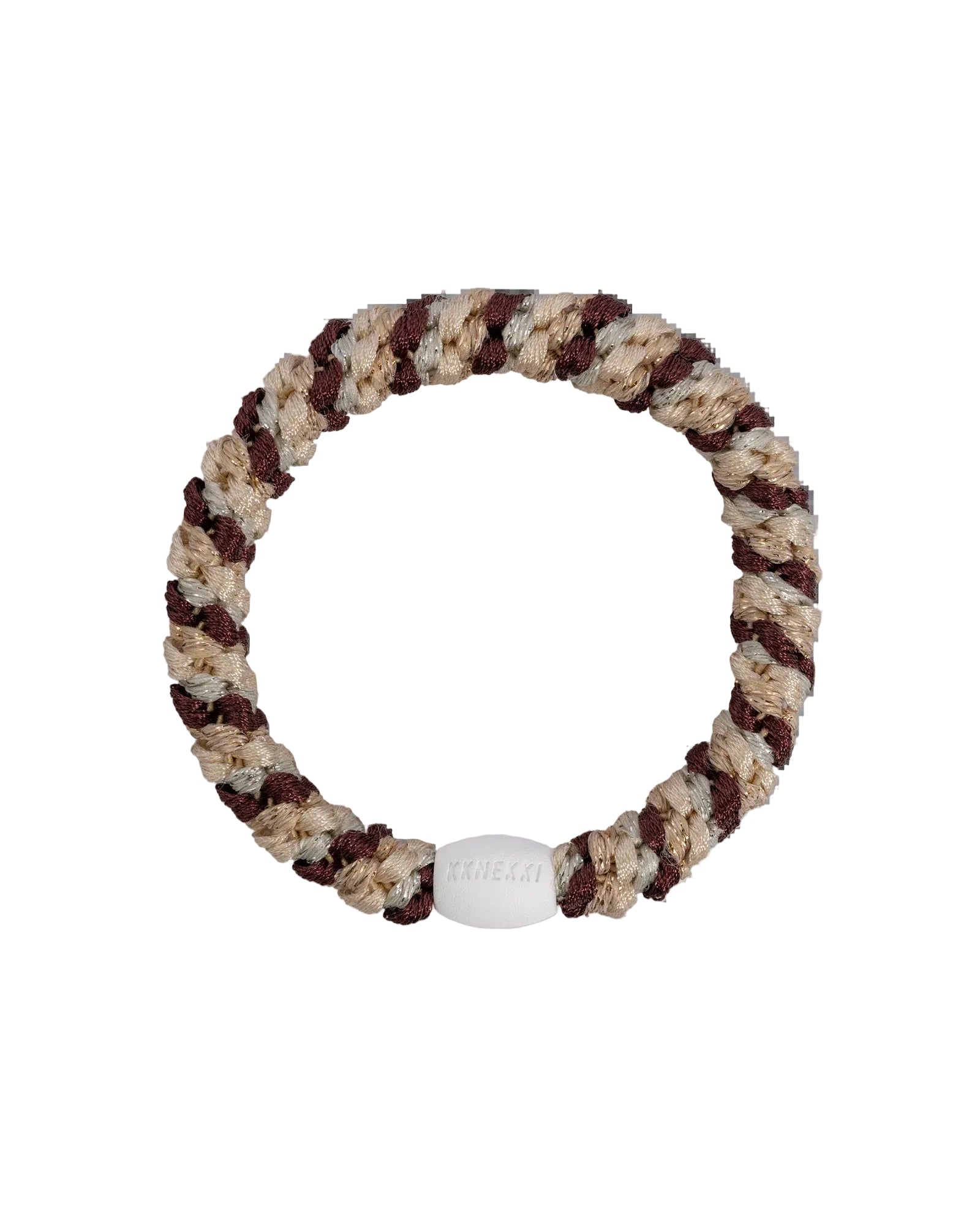 KNEKKI HAIR TIES - MIX WHEAT DARK RUST GLITTER
