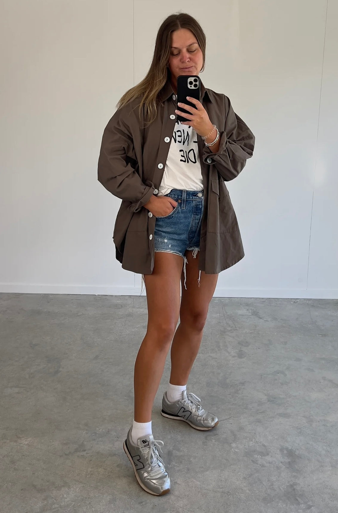 KHAKI CANVAS SHACKET