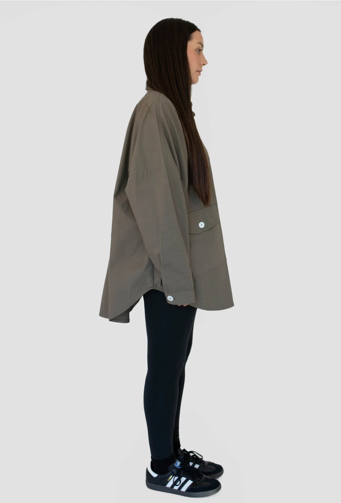 KHAKI CANVAS SHACKET