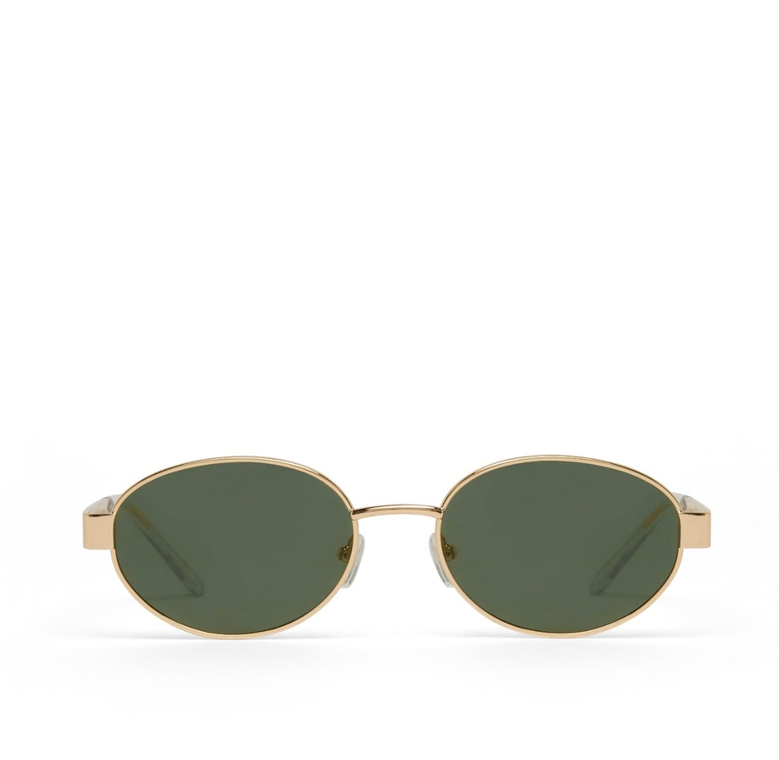 THE EVANGELISTA BANBE SUNGLASSES GOLD GREEN