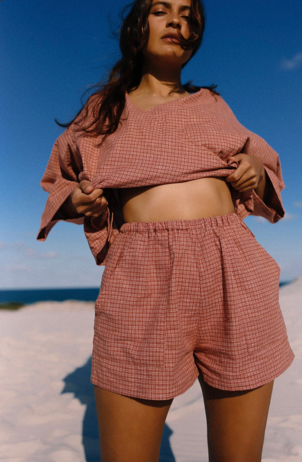 AVA SHORT - Picnic Hemp