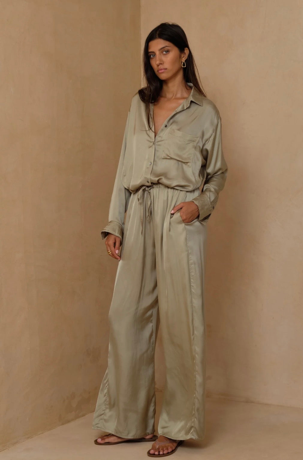 SOLANA PANTS DESERT SAGE