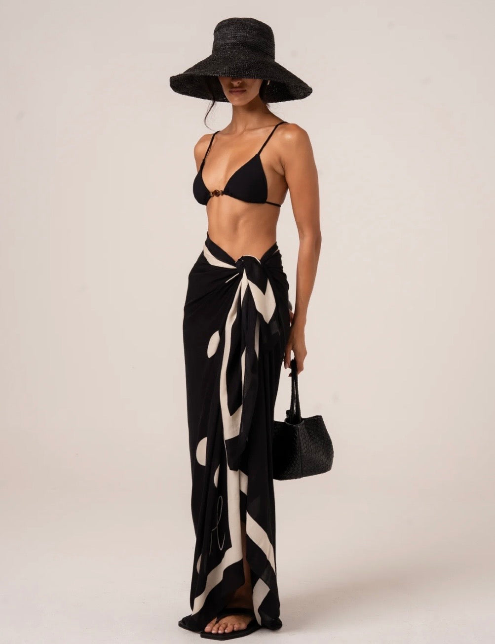NOIR DOT SARONG