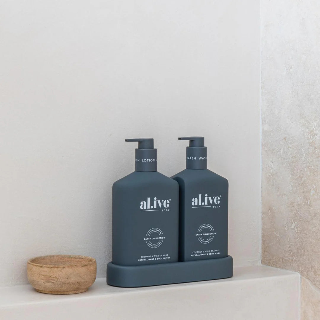 BATHROOM WASH &amp; LOTION DUO - COCONUT &amp; WILD ORANGE