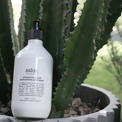 EUCALYPTUS &amp; ALOE INVIGORATING BODY WASH