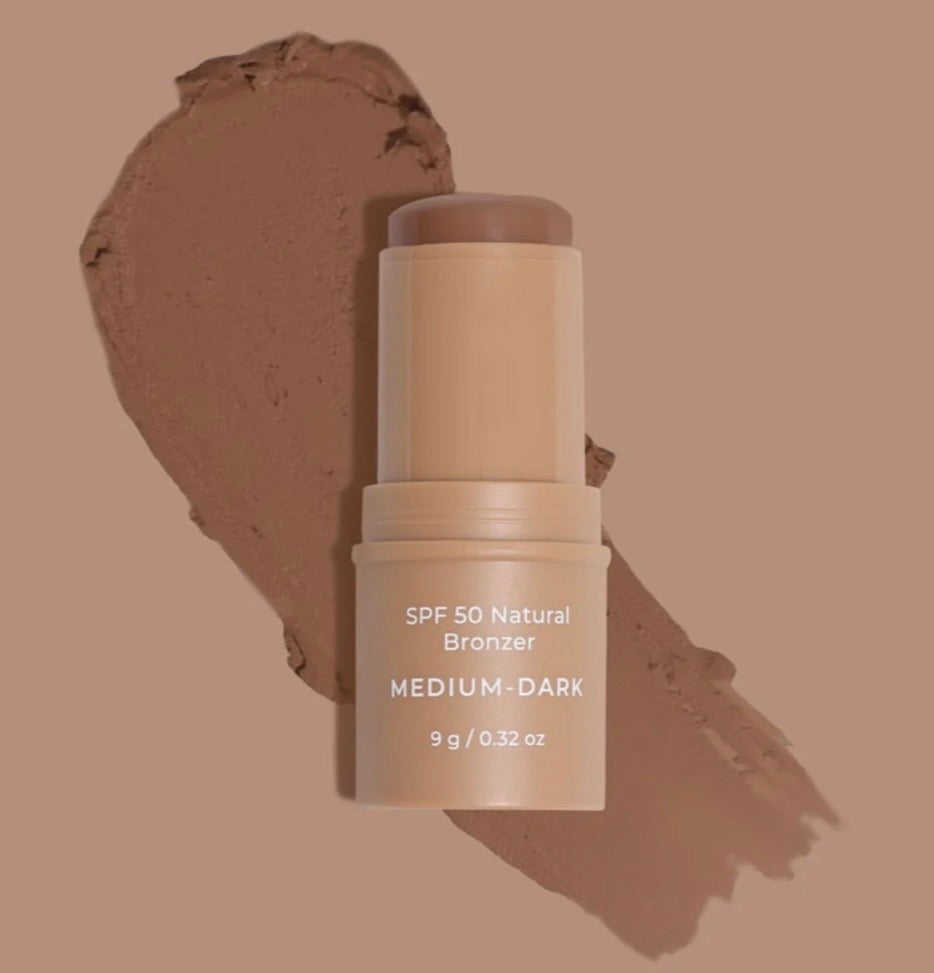 NATURAL BRONZER SPF 50 MEDIUM DARK