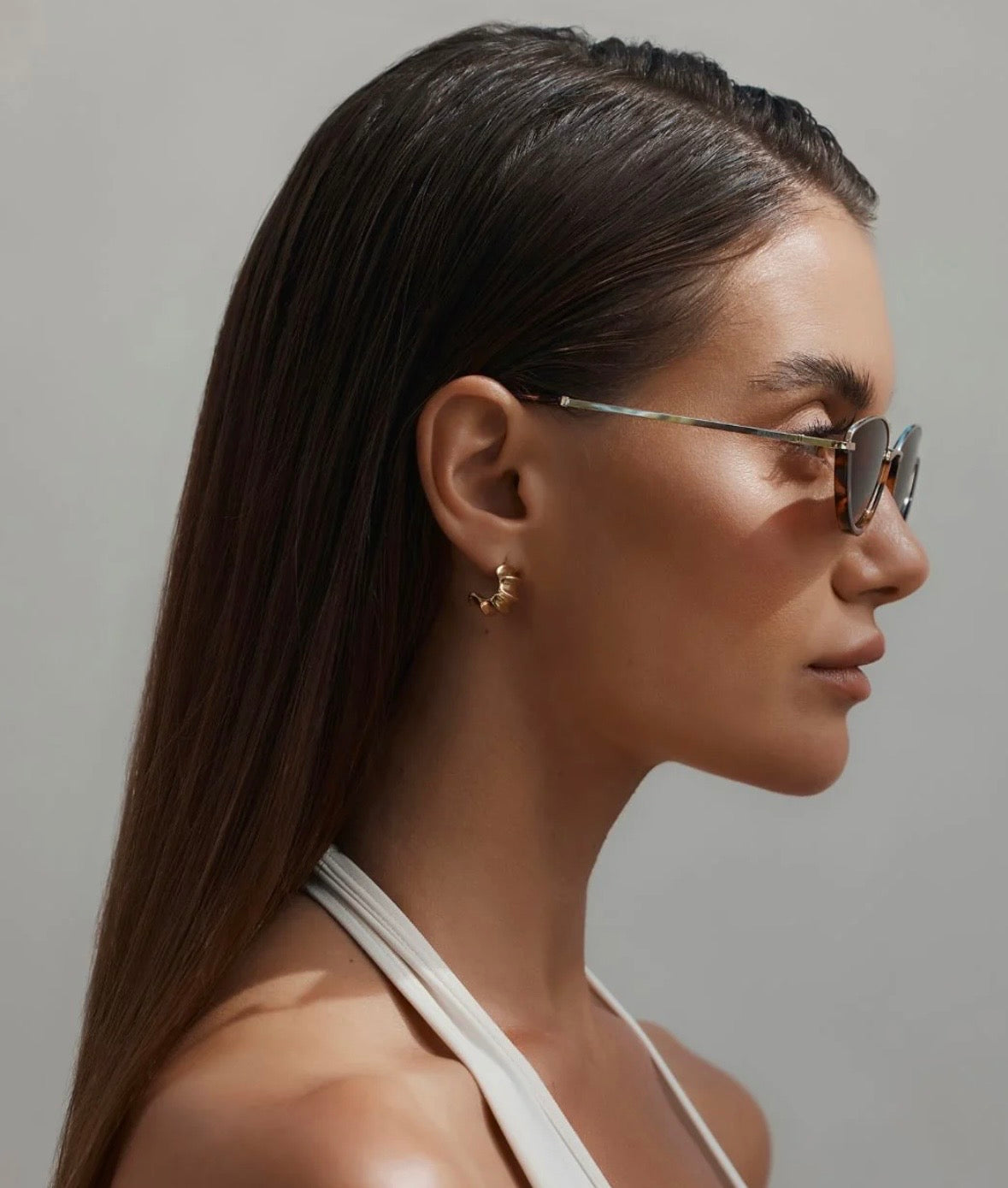 THE COSANI SUNGLASSES HAVANA TORT - MELON