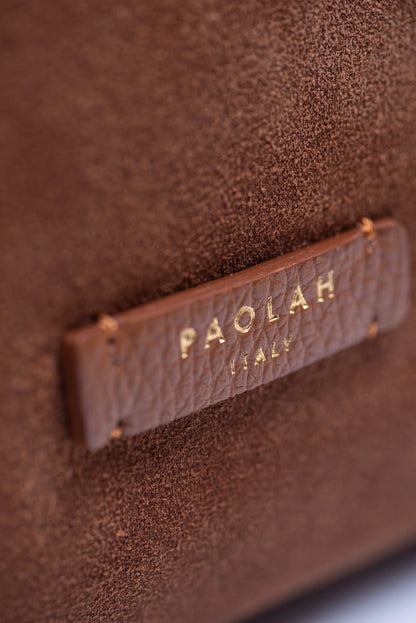CAMILLA SUEDE TOTE - COGNAC