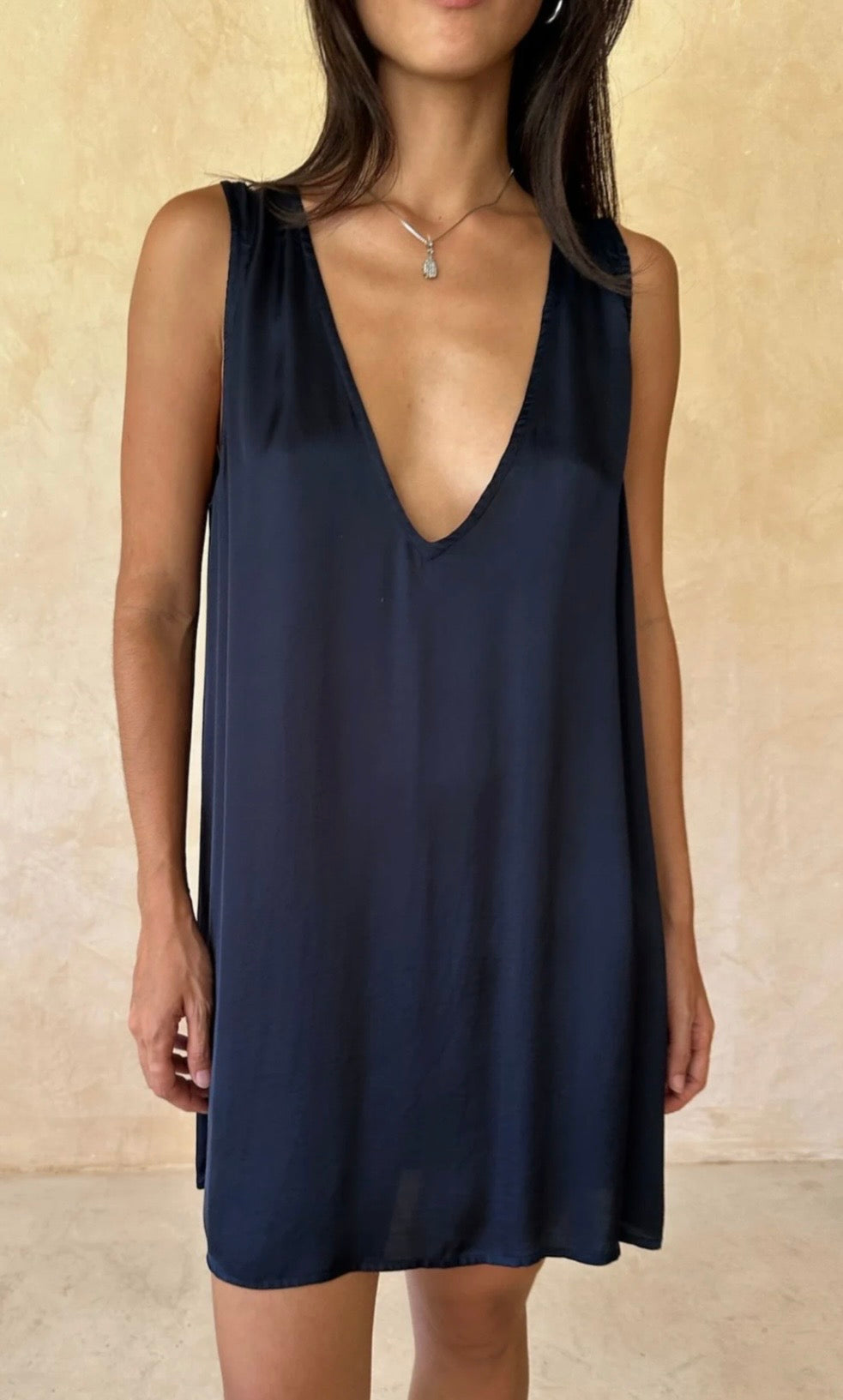 MARLOWE MINI DRESS NAVY