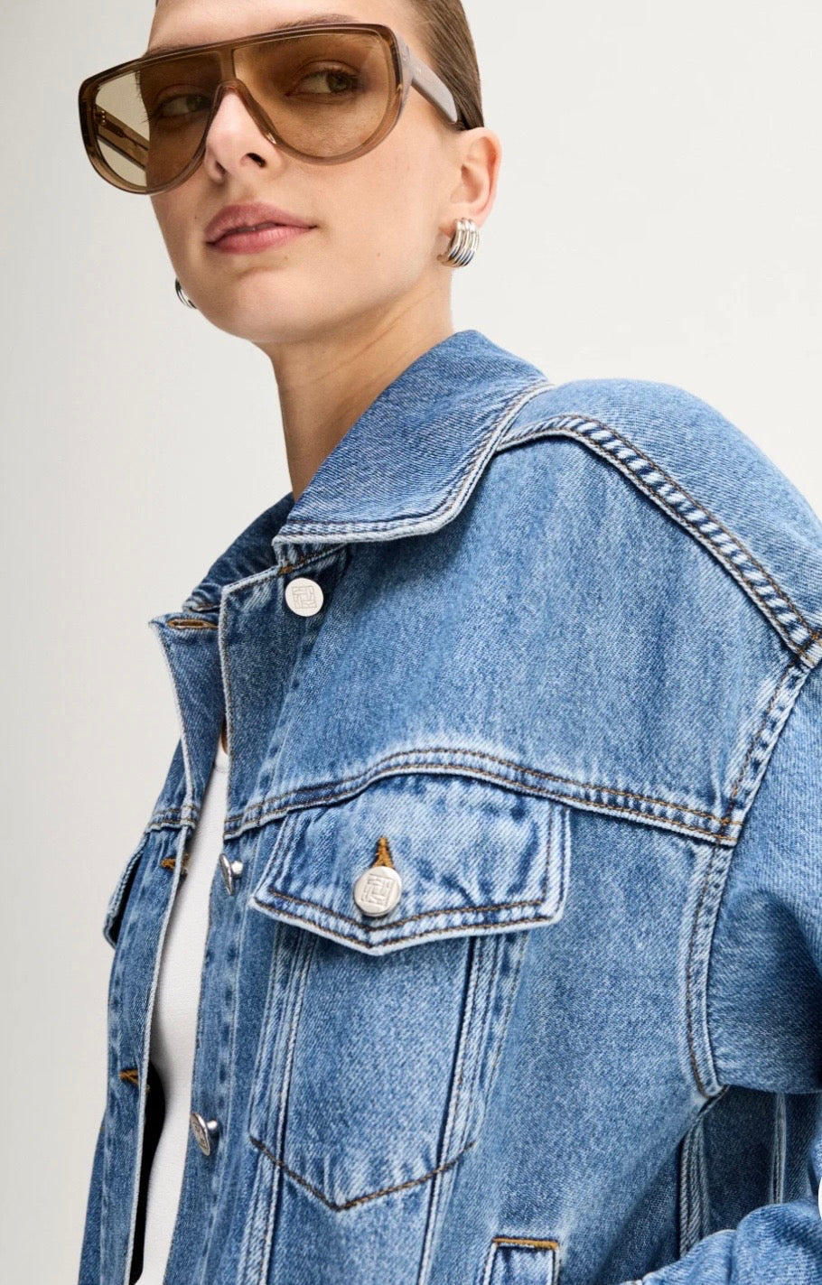 MAYFIELD DENIM JACKET TRINITY BLUE