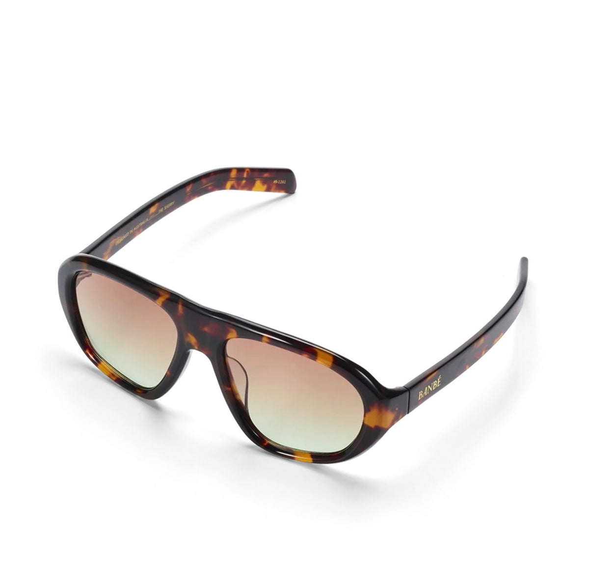 THE SHERRY SUNGLASSES HAVANA TORT AMBER FADE