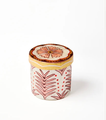 SAMIRA TALL BOX PINK FLOWER
