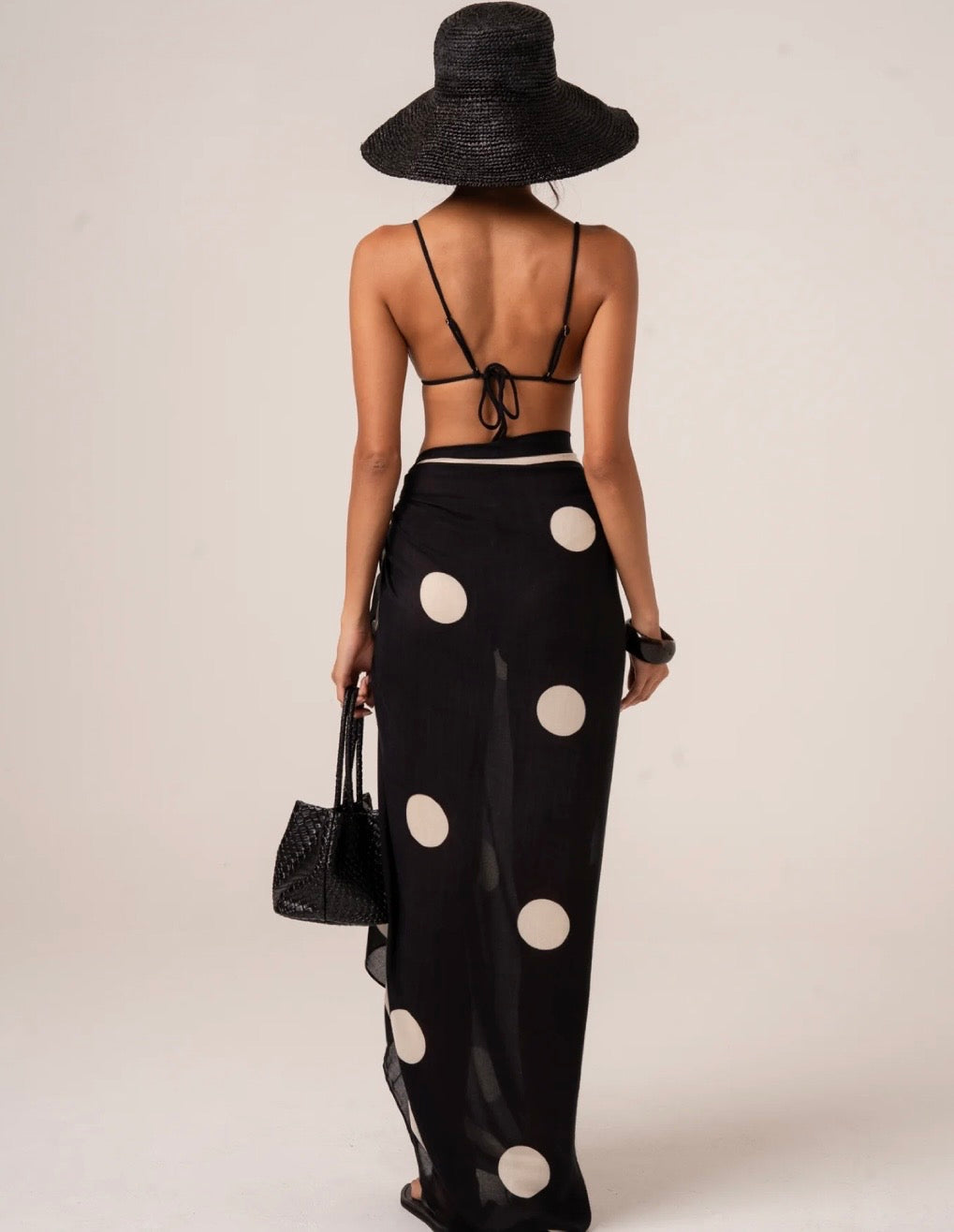 NOIR DOT SARONG