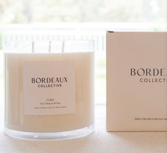 CUBA - Dry Tobacco & Hay Deluxe Small Candle