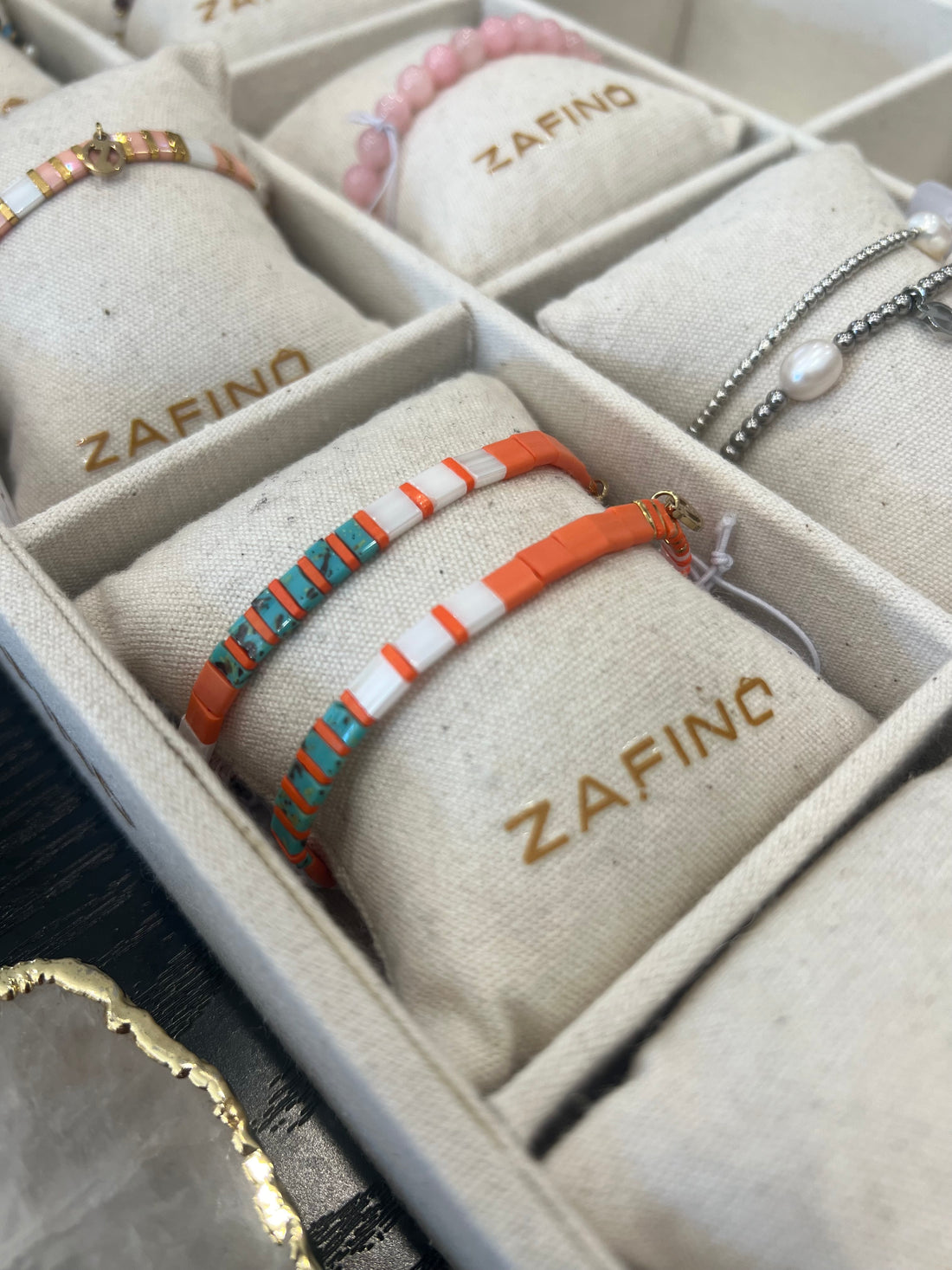 TILE BRACELET - Coral