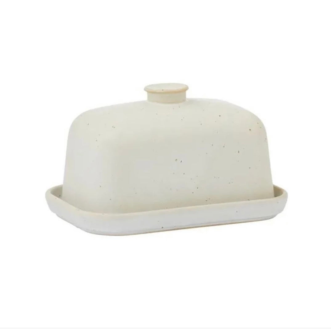 FRANCIS CERAMIC BUTTER DISH