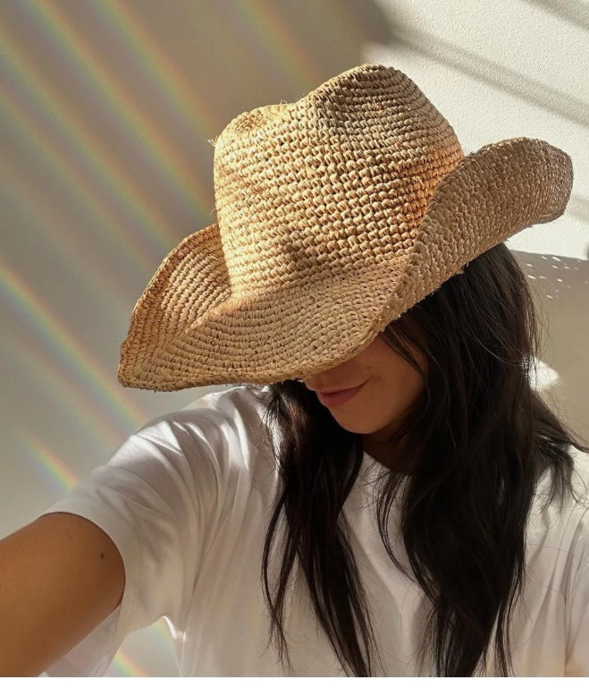 SUNDAYS RAFFIA HAT