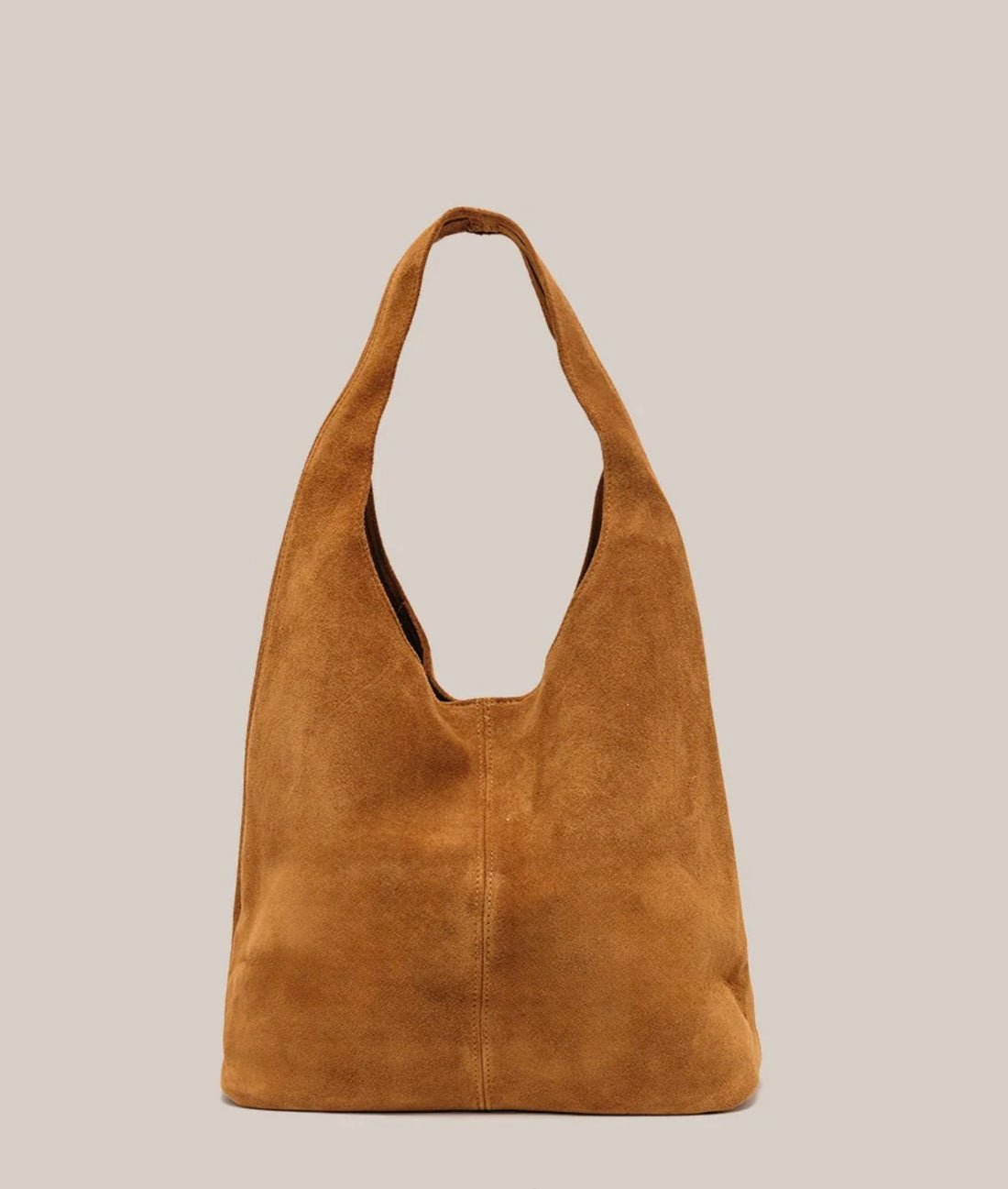 SIENNA TAN SUEDE HOBO