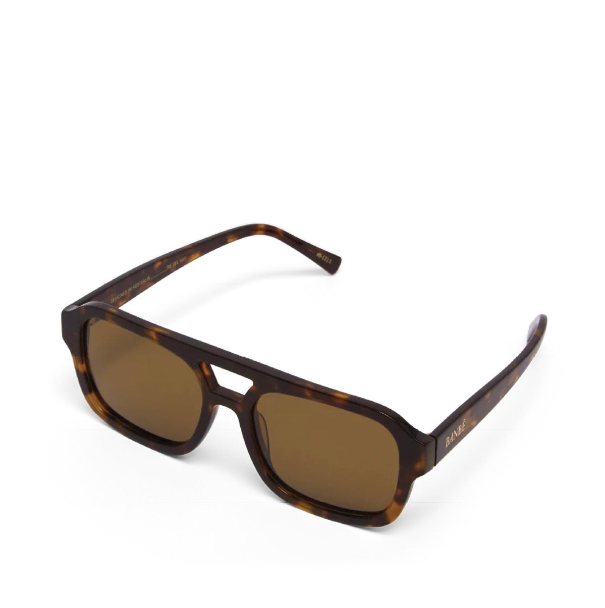 THE DEL RAY BANBE SUNGLASSES HAVANA TORT CHOCOLATE