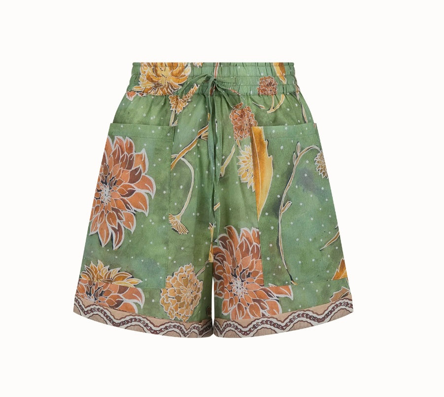 DAHLIA SHORTS - Moss