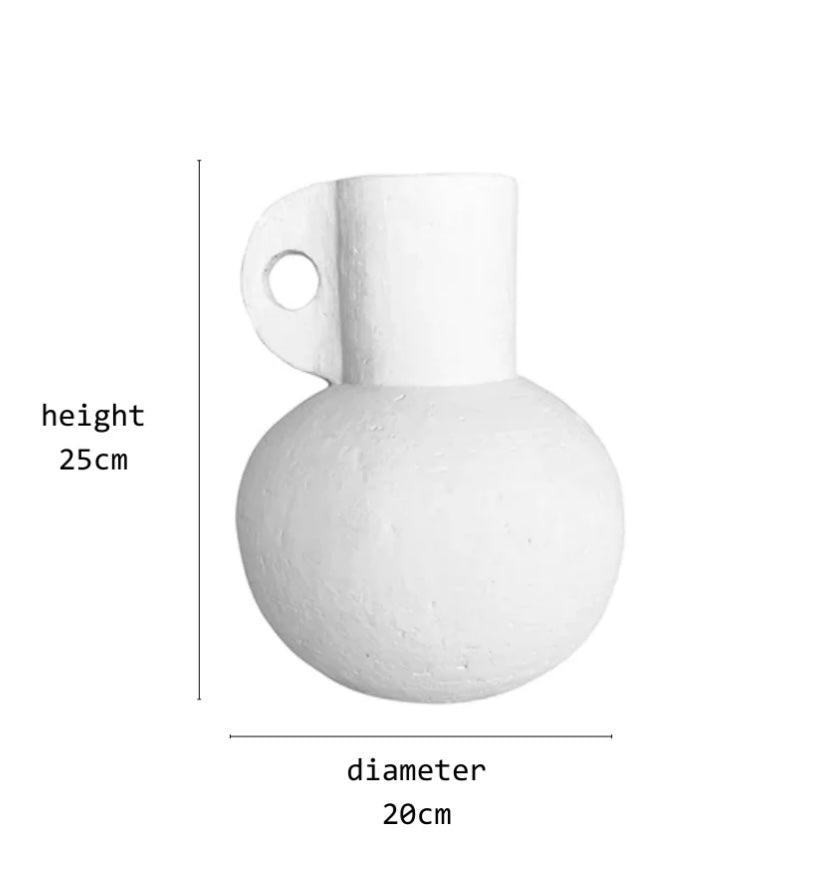 HOLSTON VASE - White