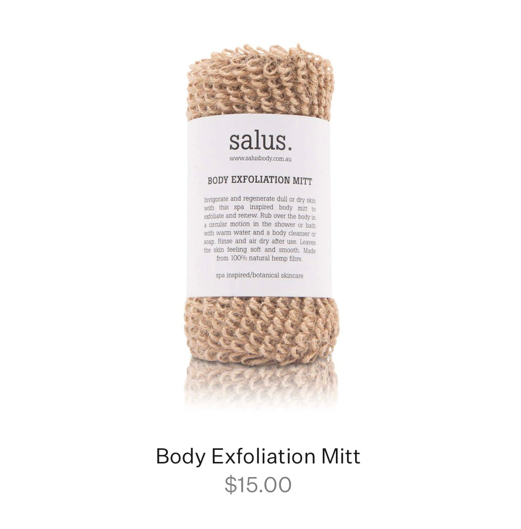 BODY EXFOLIATION MITT