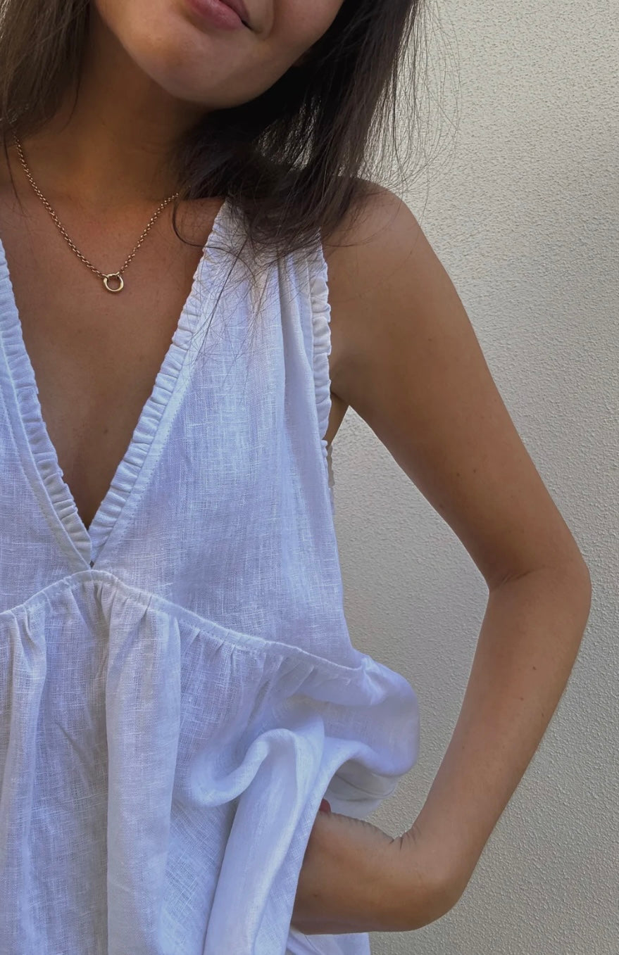 CARIS DRESS - White