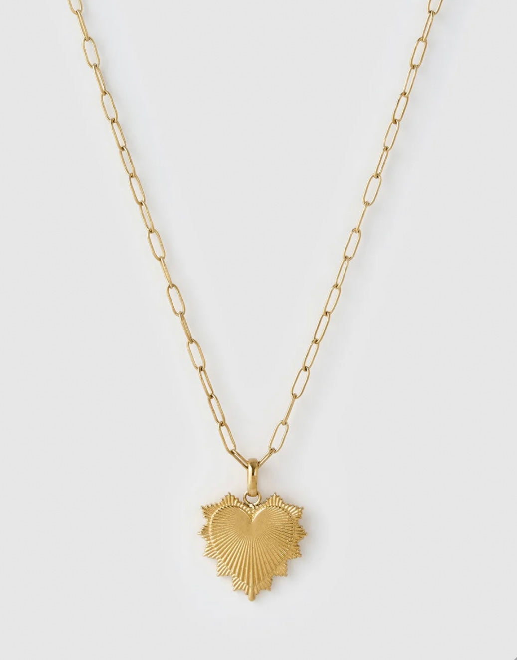 QUEEN OF HEARTS GOLD NECKLACE