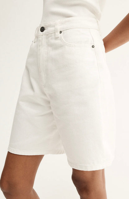 ODIN DENIM SHORTS - IVORY