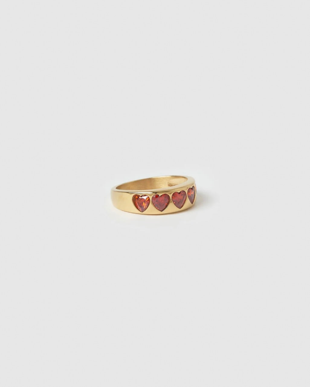 J’ADORE GOLD RING - RED