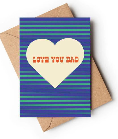 LOVE YOU DAD - CARD