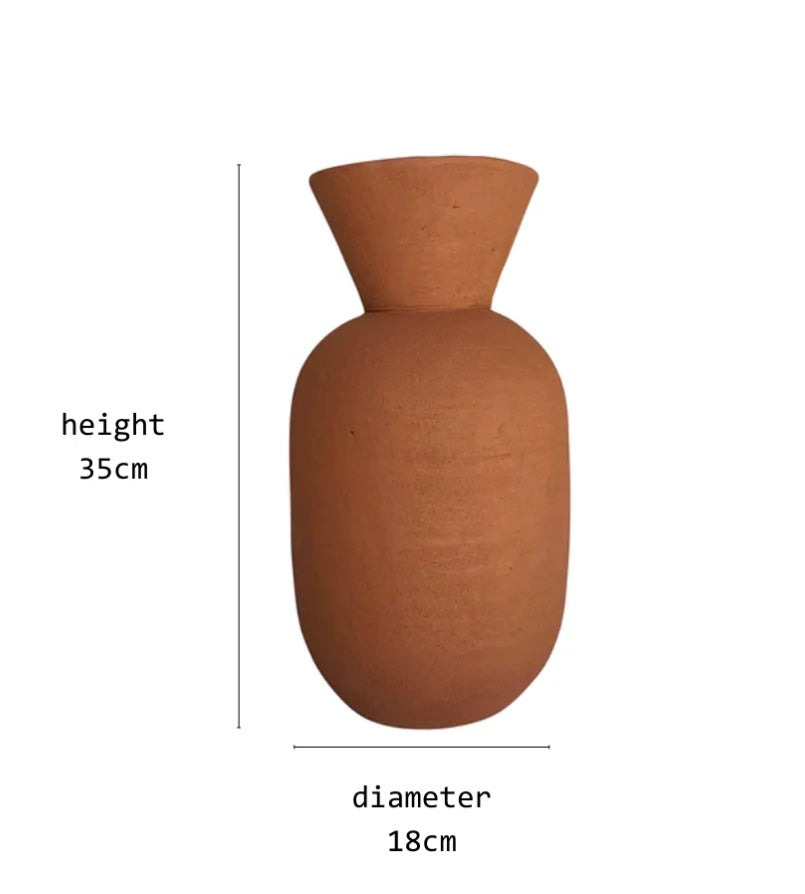 DALLAS VASE - Terracotta