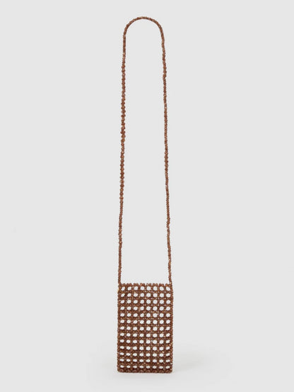 COACHELLA PHONE BAG - NATURAL