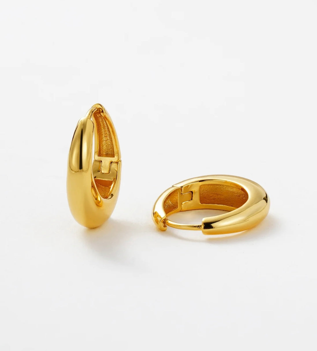 CLEO HOOP - Gold Small