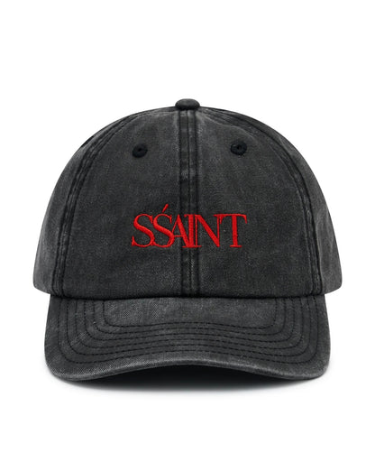 SSAINT LOGO CAP - CHERRY