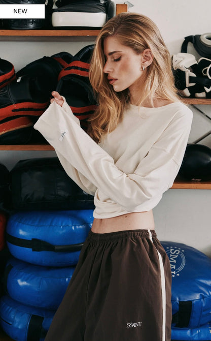 THE VICTORY LONG SLEEVE - CREAM