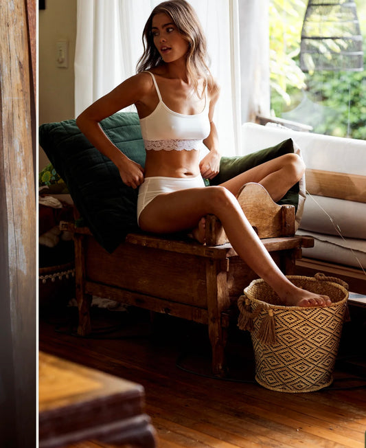 BAMBOO BRALETTE - Natural