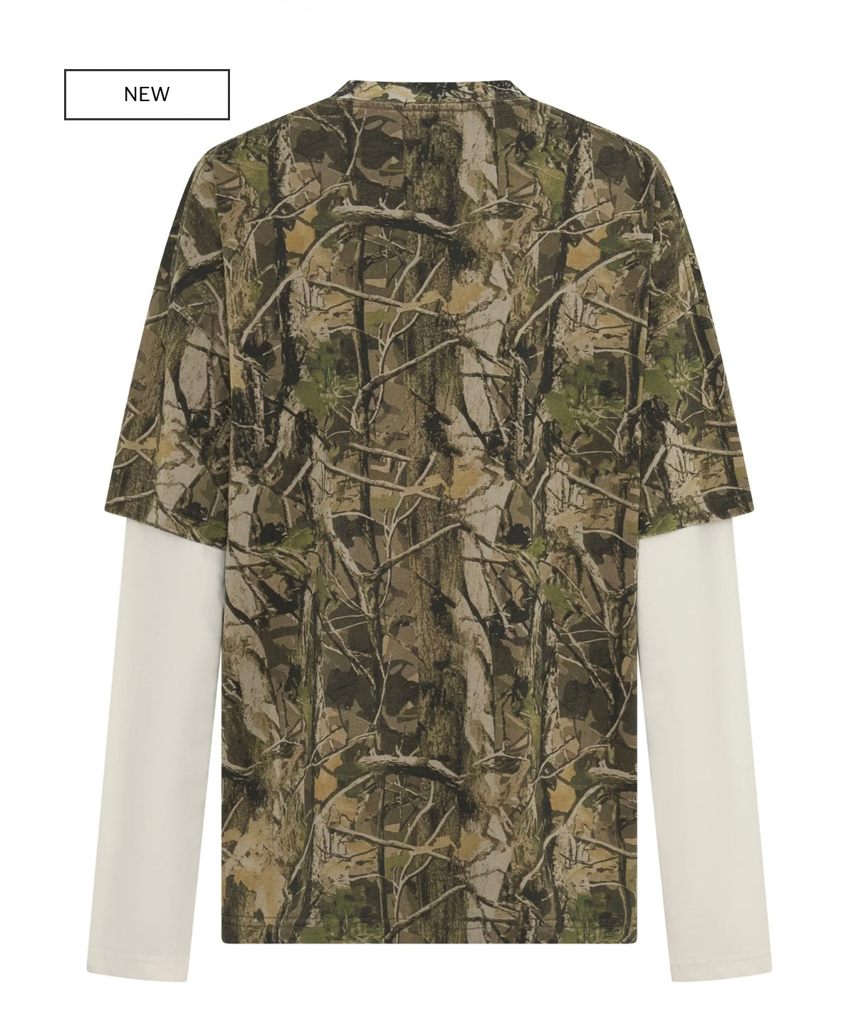 ROUND ONE VINTAGE LAYERED TEE - CAMO