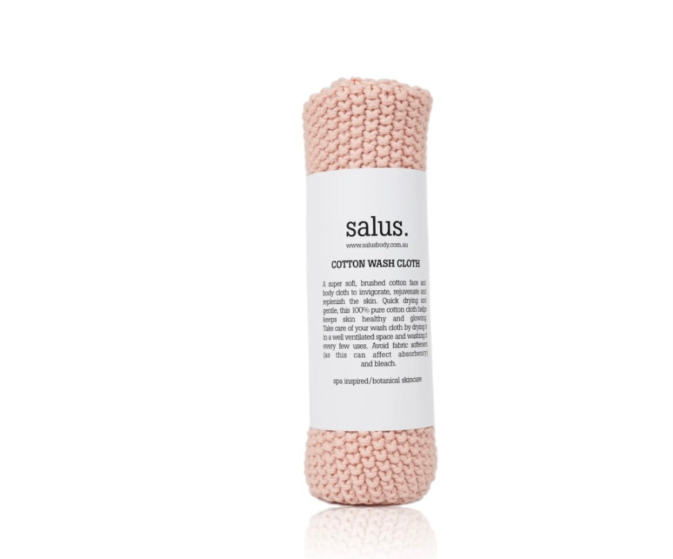 COTTON WASH CLOTH - Pink