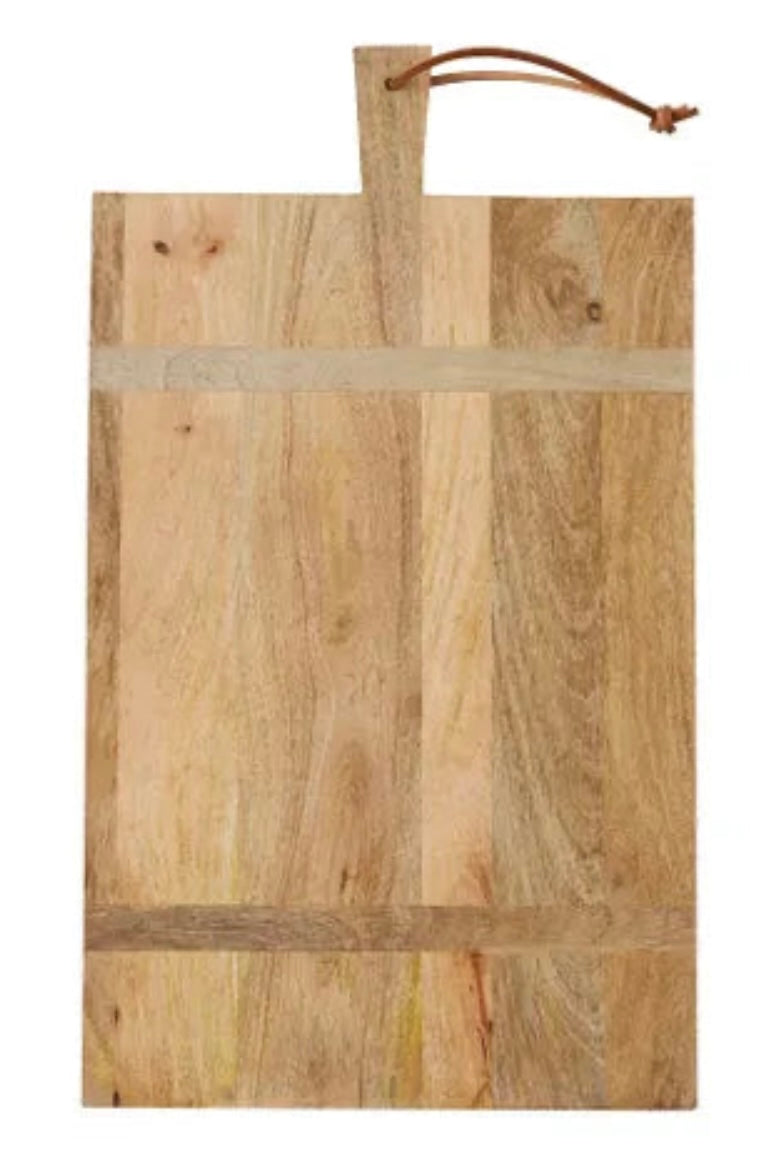 FARMERS RECTANGLE WOOD SERVING BOARD